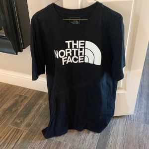 The North Face Black t shirt worn twice